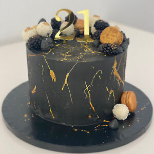 schwarze torte